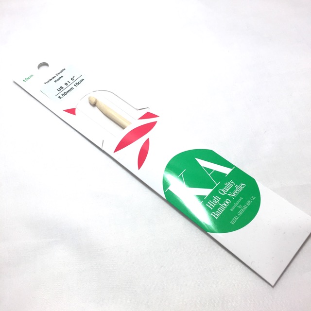 Bambu Dubbel kroknål 15 cm - 3