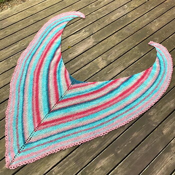 Shawlpattern Sorbet Left-overs