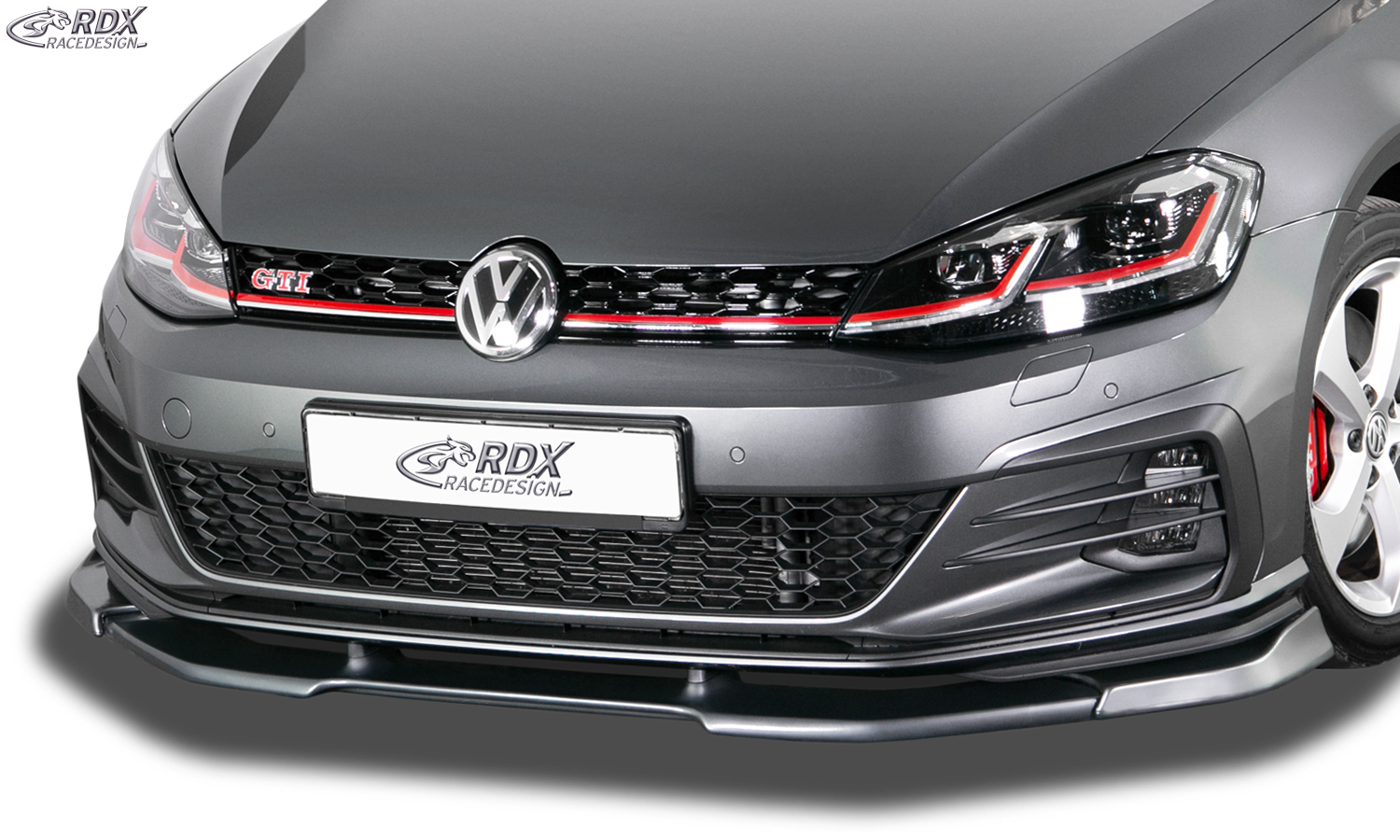 RDX Front Spoiler VARIO-X for VW Golf 7 GTI / GTD / GTE Facelift 2017+ Front Lip Splitter - 2