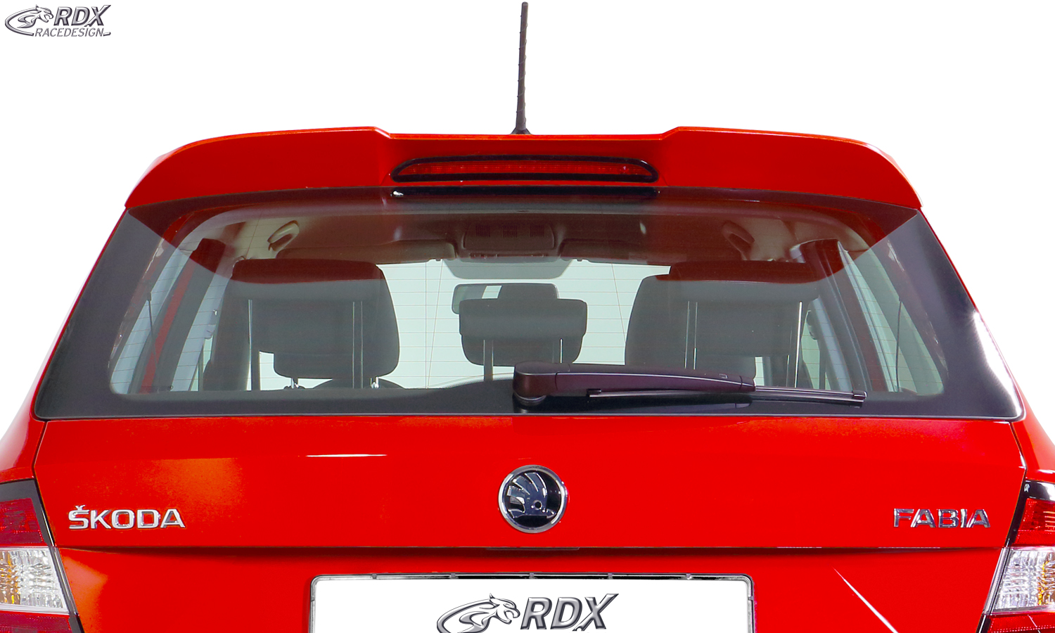 RDX Roof Spoiler for SKODA Fabia 3 (NJ/5J) Rear Wing - 4