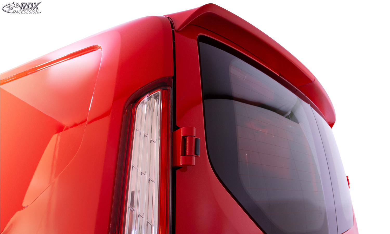 RDX Roof Spoiler for FORD Transit Custom / Tourneo Custom (2012-2023) (for Barn doors) Rear Wing Trunk Spoiler - 9