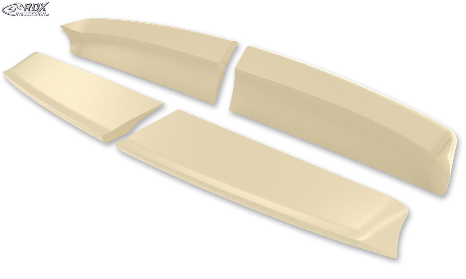 RDX Roof Spoiler for FORD Transit Custom / Tourneo Custom (2012-2023) (for Barn doors) Rear Wing Trunk Spoiler - 8
