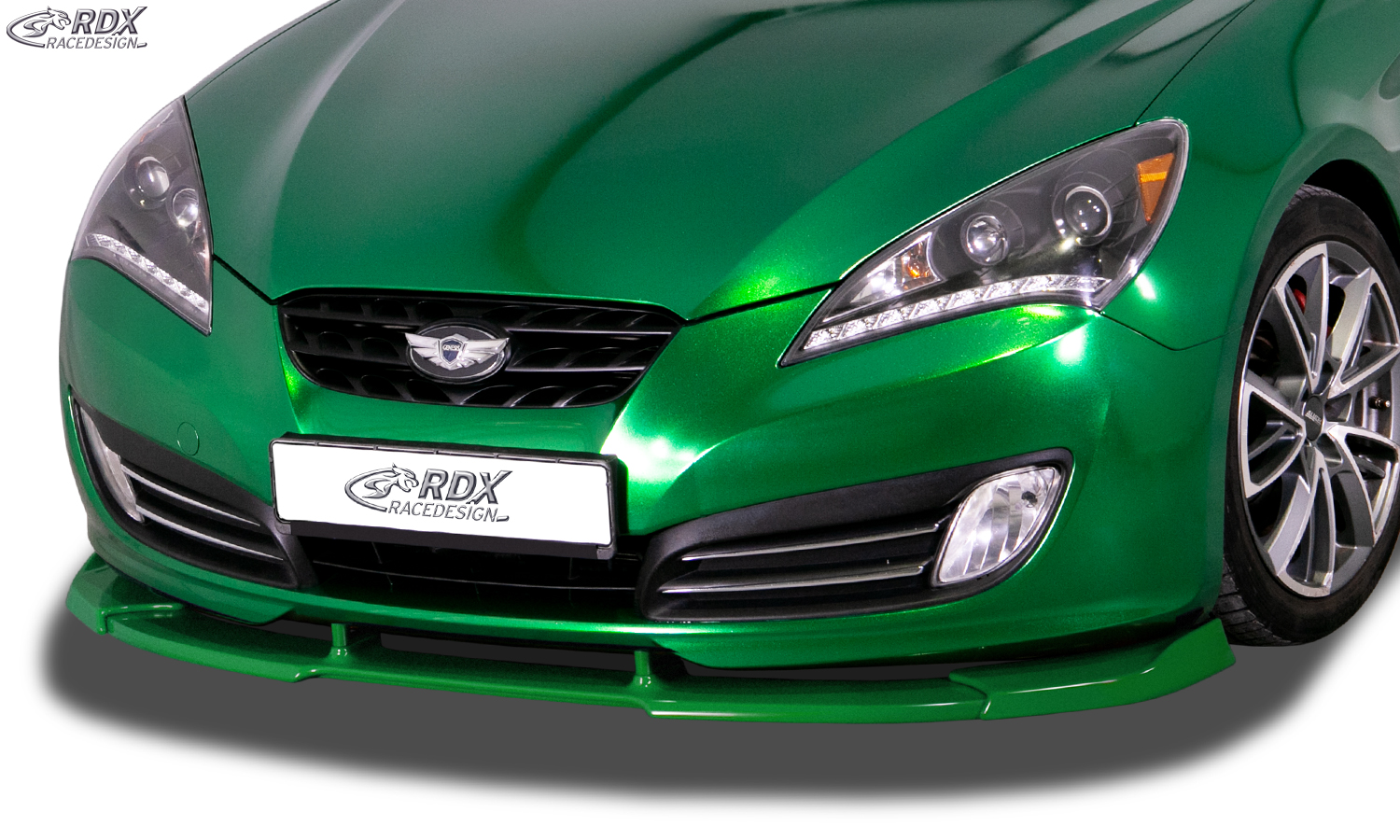 RDX Front Spoiler VARIO-X for HYUNDAI Genesis Coupe 2008-2012 Front Lip Splitter - 4