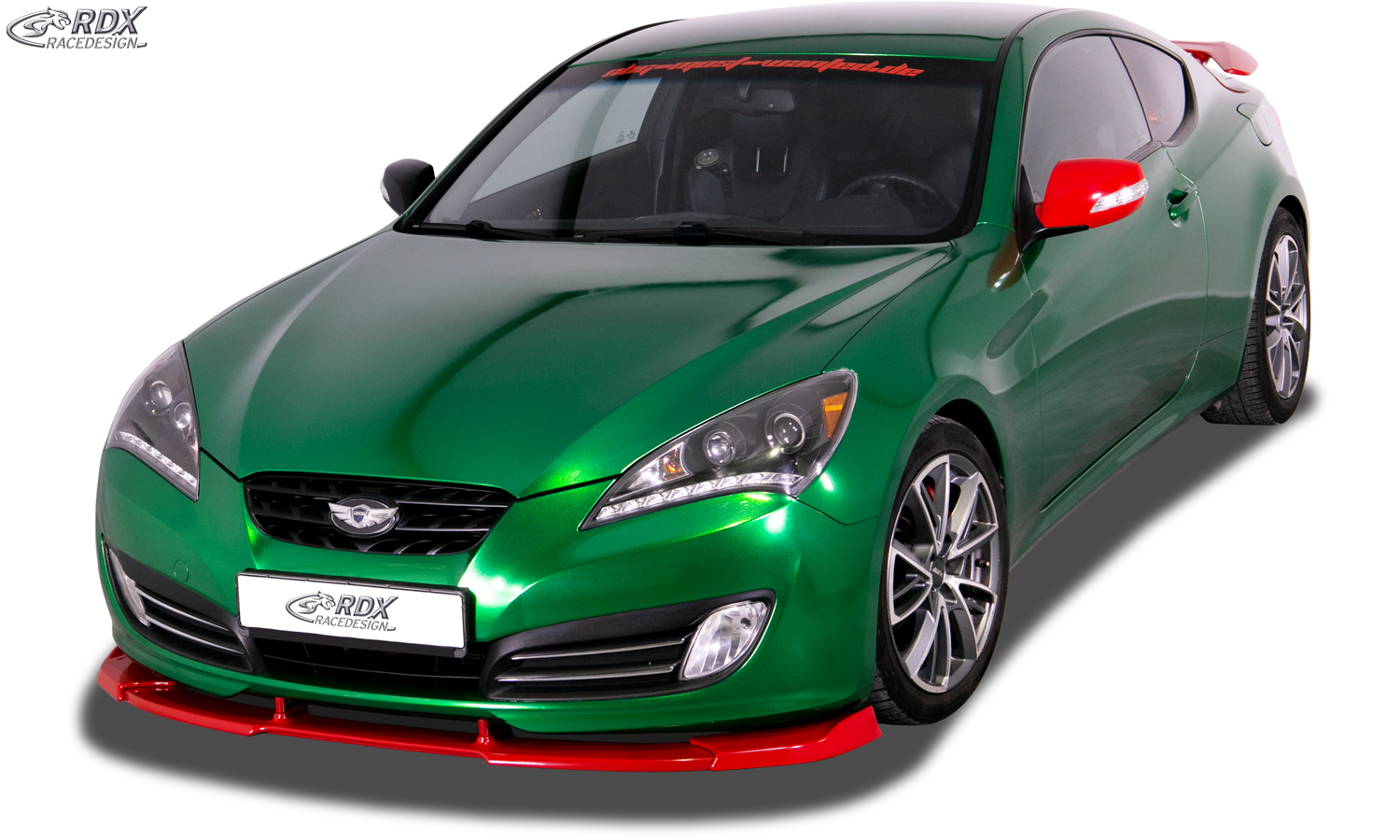 RDX Front Spoiler VARIO-X for HYUNDAI Genesis Coupe 2008-2012 Front Lip Splitter - 3