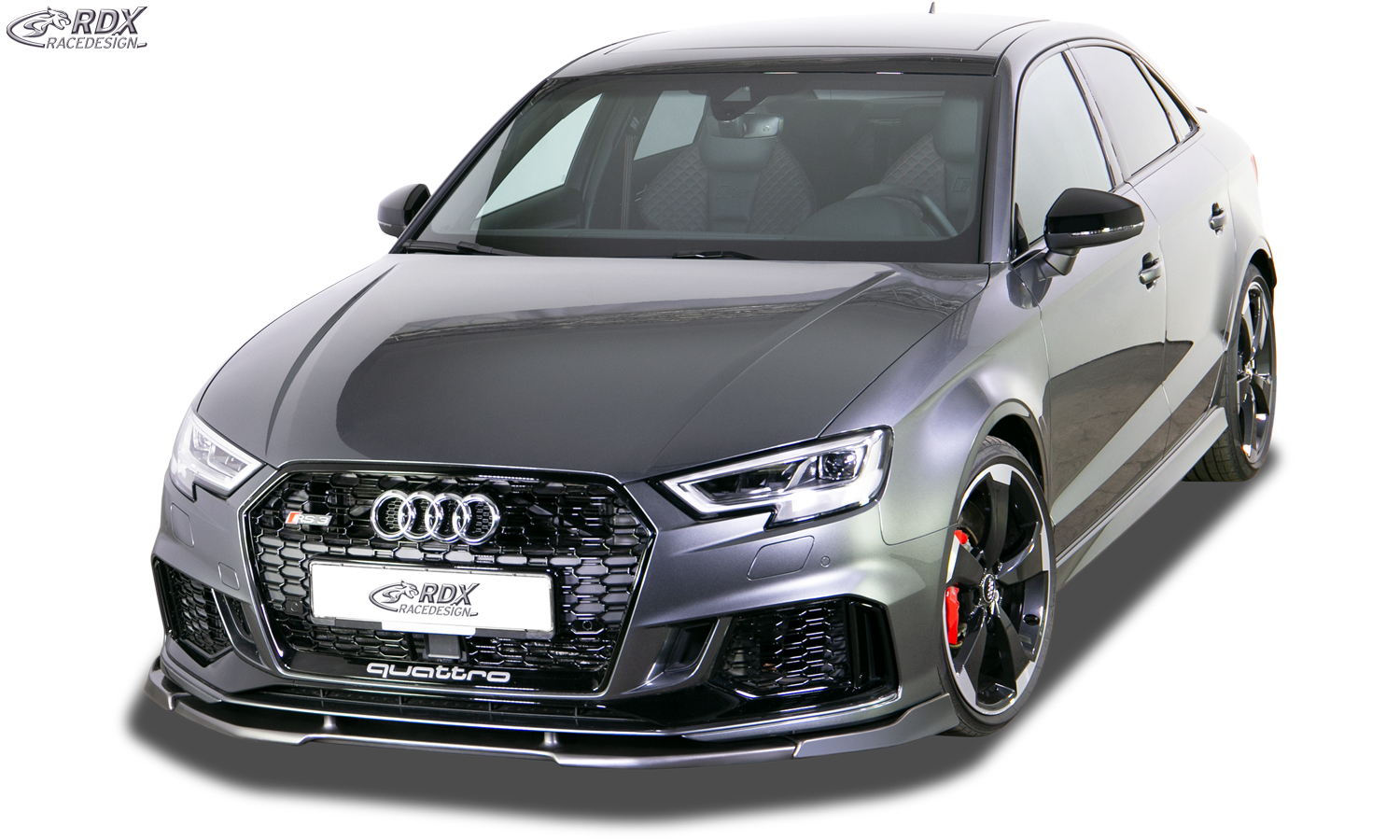 RDX Front Spoiler VARIO-X for AUDI RS3 8V 2017+ Front Lip Splitter - 3