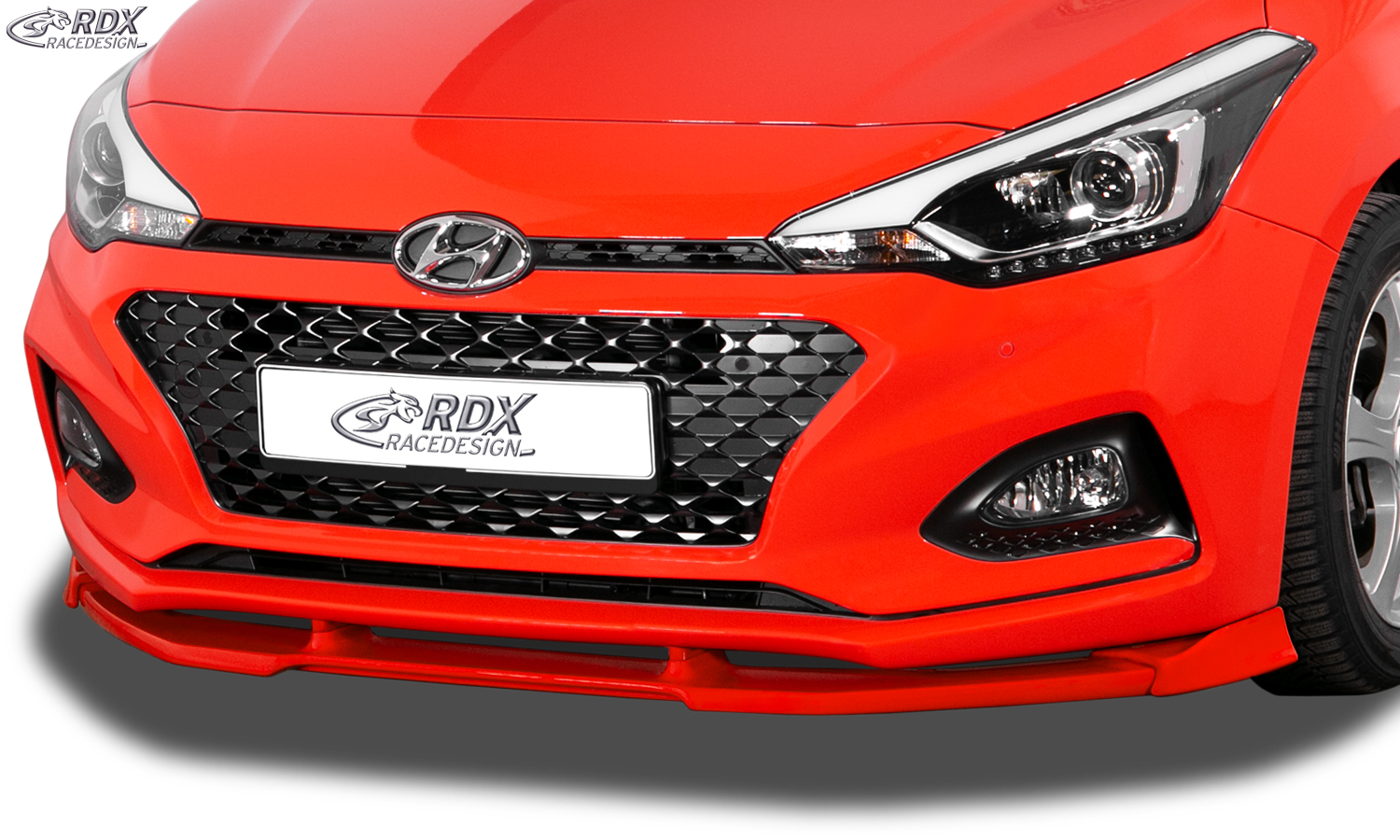 RDX Front Spoiler VARIO-X for HYUNDAI i20 (GB | 2018-2020) Front Lip Splitter
