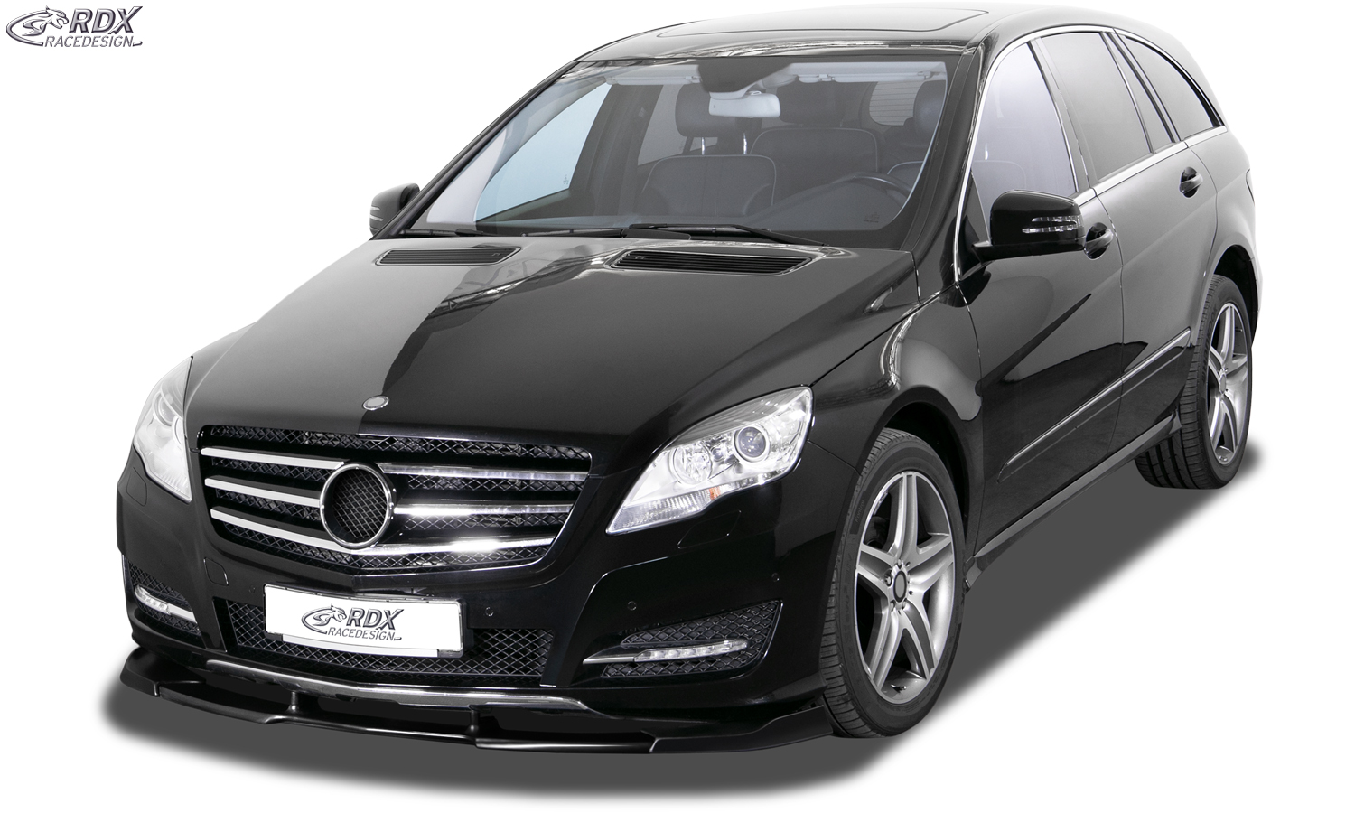 RDX Front Spoiler VARIO-X for MERCEDES R-Class W251 (2010-2017) Front Lip Splitter - 2