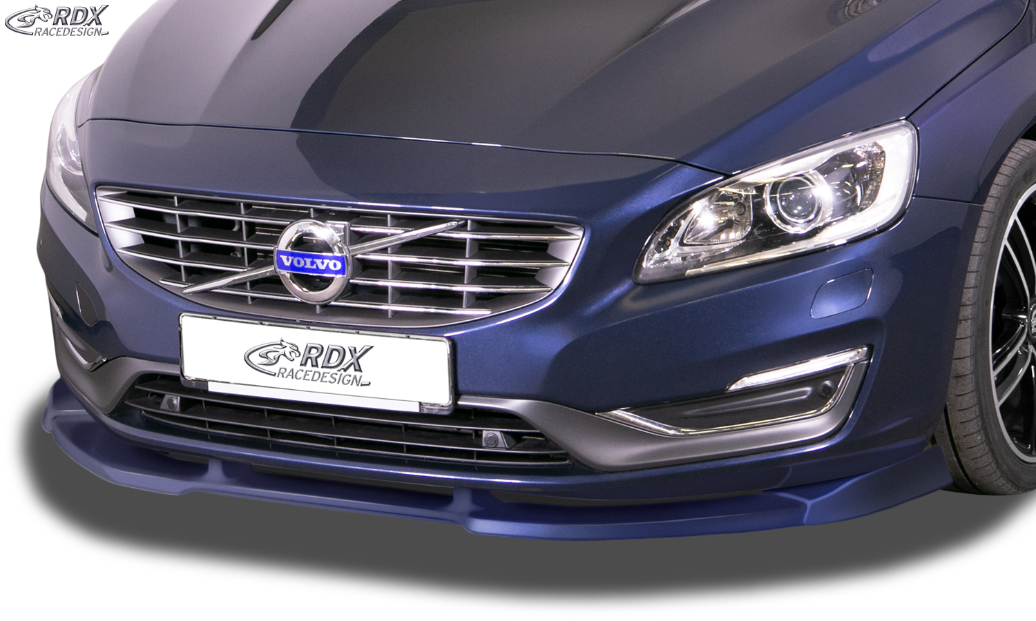 RDX Front Spoiler VARIO-X for VOLVO S60 / V60 2013-2018 Front Lip Splitter - 3