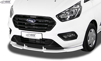 RDX Front Spoiler VARIO-X for FORD Transit / Tourneo Custom MK7 2018+ Front Lip Splitter