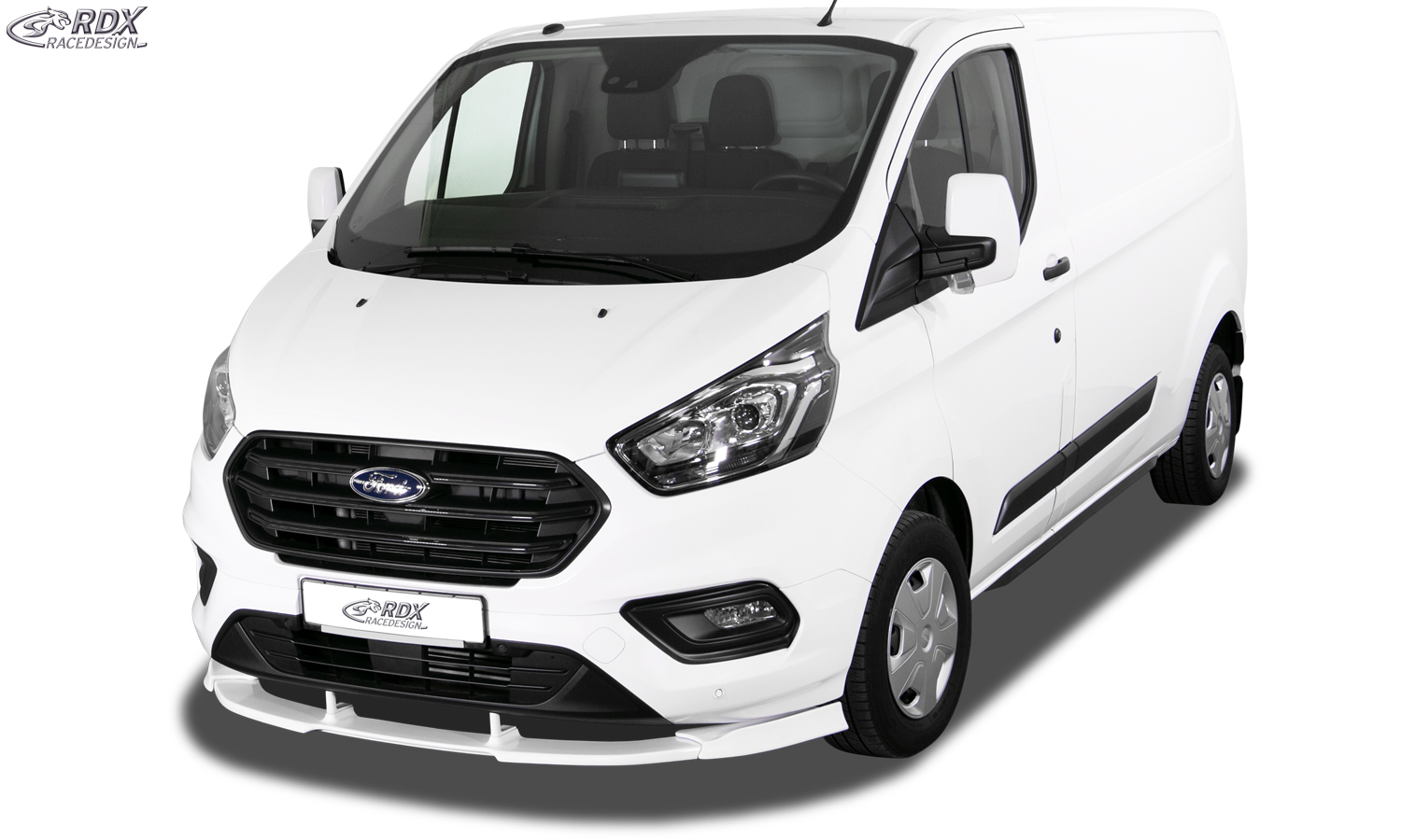 RDX Front Spoiler VARIO-X for FORD Transit / Tourneo Custom MK7 2018+ Front Lip Splitter - 2
