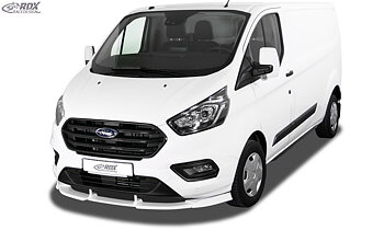 RDX Front Spoiler VARIO-X for FORD Transit / Tourneo Custom MK7 2018+ Front Lip Splitter