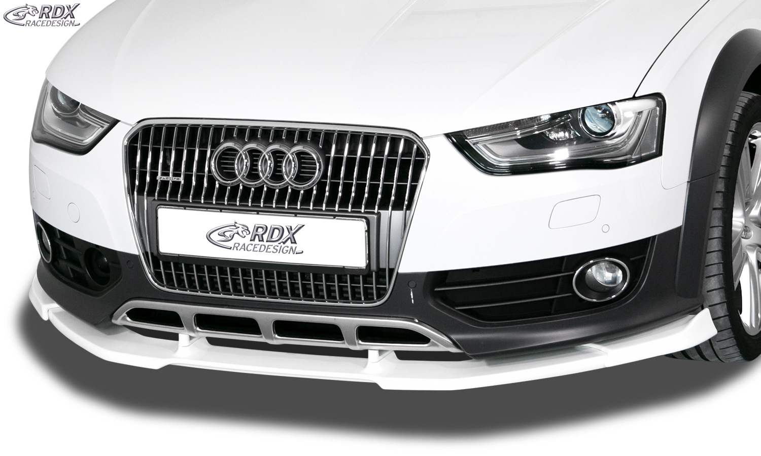RDX Front Spoiler VARIO-X for AUDI A4 Allroad B8 2011+ Front Lip Splitter - 2