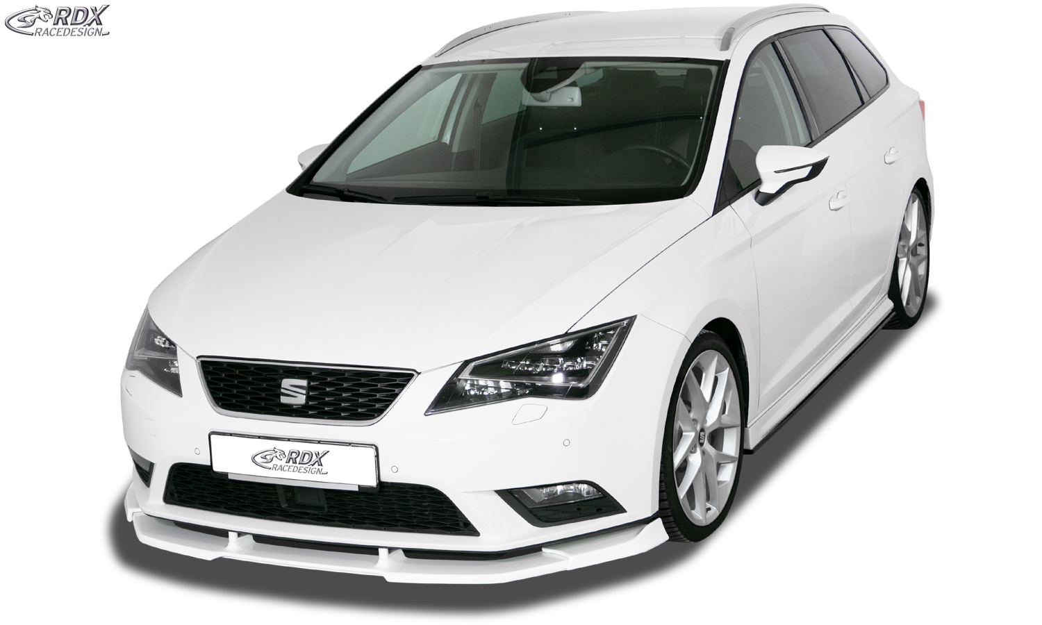 RDX Front Spoiler VARIO-X for SEAT Leon 5F -2017 (incl. SC, ST) Front Lip Splitter - 3