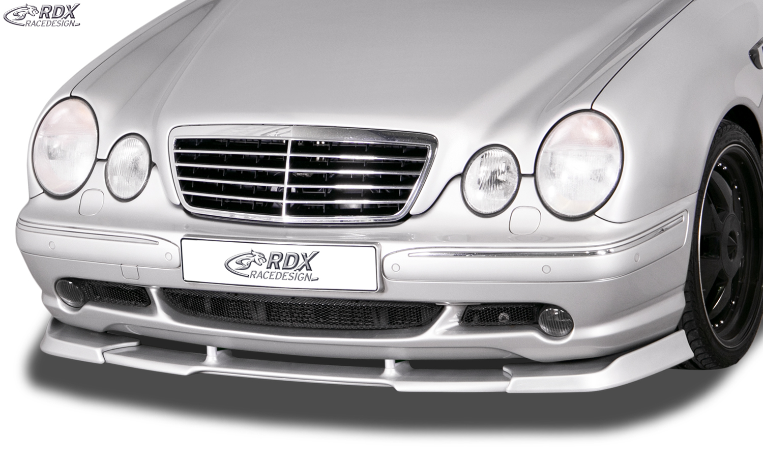 RDX Front Spoiler VARIO-X for MERCEDES E-class W210 AMG 1999-2002 Front Lip Splitter - 2