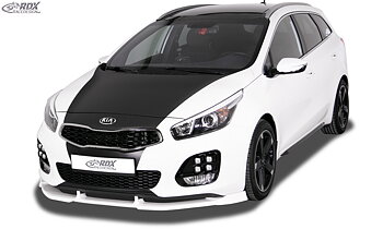RDX Front Spoiler VARIO-X for KIA Ceed, Ceed SW, Pro Ceed GT & GT-Line Typ JD (2015+) Front Lip Splitter