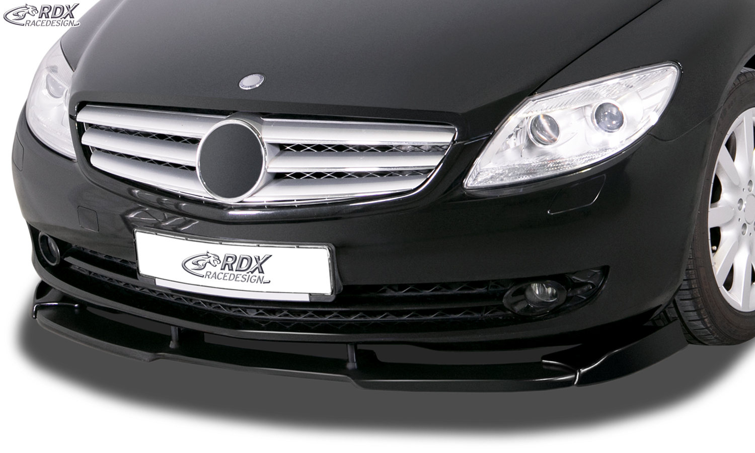 RDX Front Spoiler VARIO-X for MERCEDES CL-Class C216 (-2010) Front Lip Splitter - 2