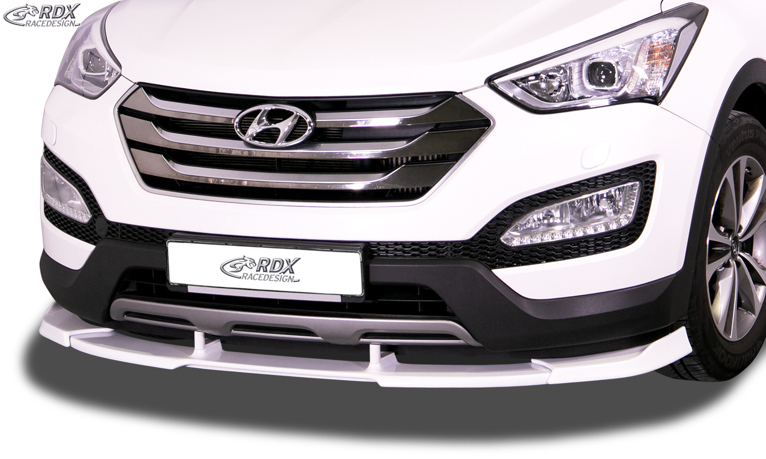 RDX Front Spoiler VARIO-X for HYUNDAI Santa Fe (DM) 2012-2015 Front Lip Splitter - 3