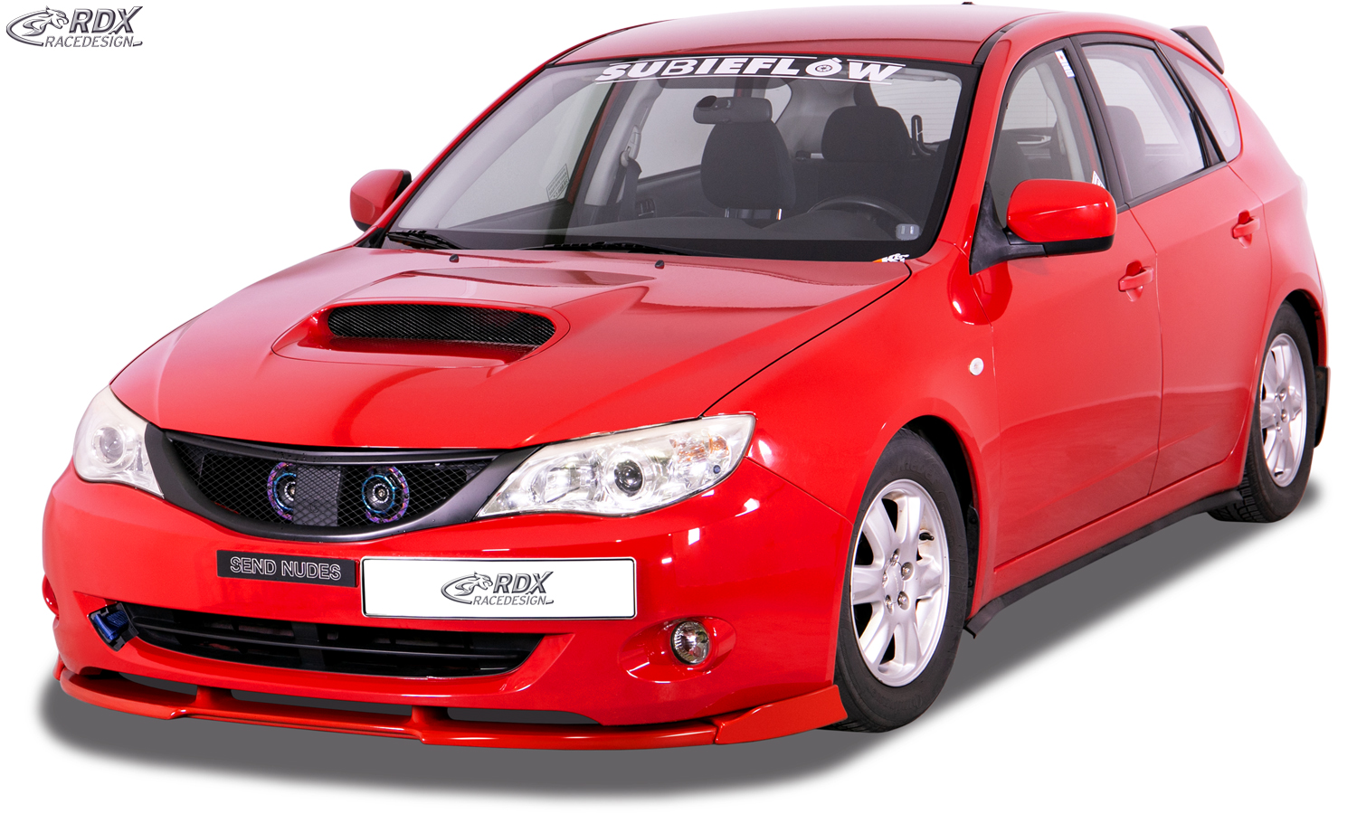 RDX Front Spoiler VARIO-X for SUBARU Impreza (GR) 2007-2011 Front Lip Splitter
