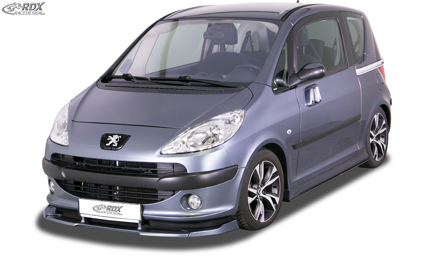 RDX Front Spoiler VARIO-X for PEUGEOT 1007 Front Lip Splitter - 3