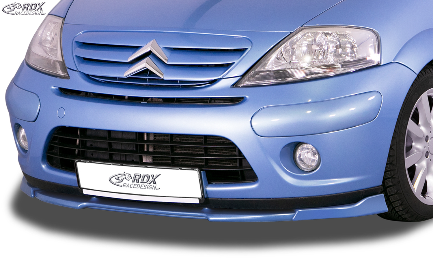 RDX Front Spoiler VARIO-X for CITROEN C3 2005-2009 Front Lip Splitter