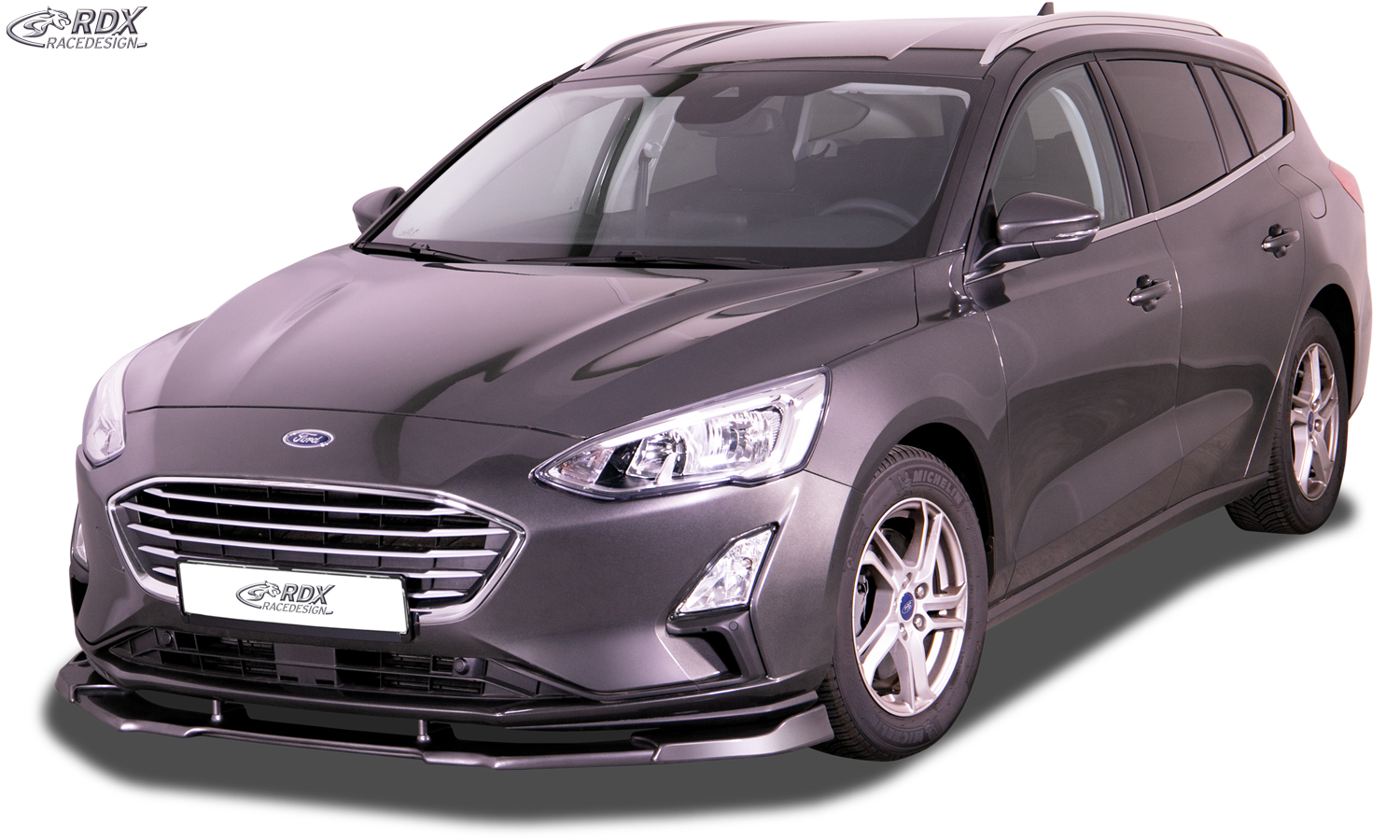RDX Front Spoiler VARIO-X for FORD Focus 4 Front Lip Splitter