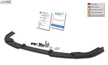 RDX Front Spoiler VARIO-X for FORD Kuga 3 (DFK) ST-Line & Vignale 2020+ Front Lip Splitter