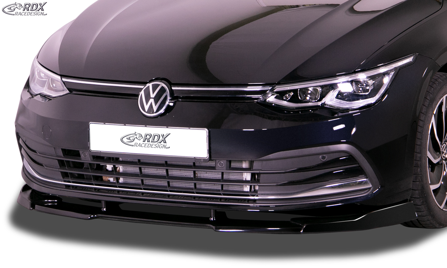 RDX Front Spoiler VARIO-X for VW Golf 8 Front Lip Splitter - 2