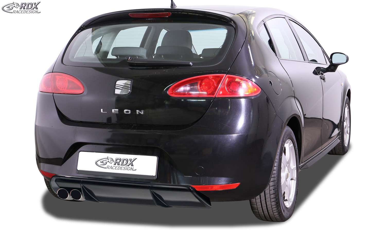 RDX Rear Bumper Extension for SEAT Leon 1P (-2009) Diffusor - 2