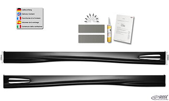 RDX Sideskirts for CITROEN C5 (RD/TD) 2008+ "GT4" 