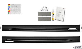 RDX Sideskirts for AUDI A3 8V7 Convertible Convertible "GT-Race" 