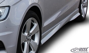 RDX Sideskirts for AUDI A3 8V7 Convertible Convertible "Turbo" 