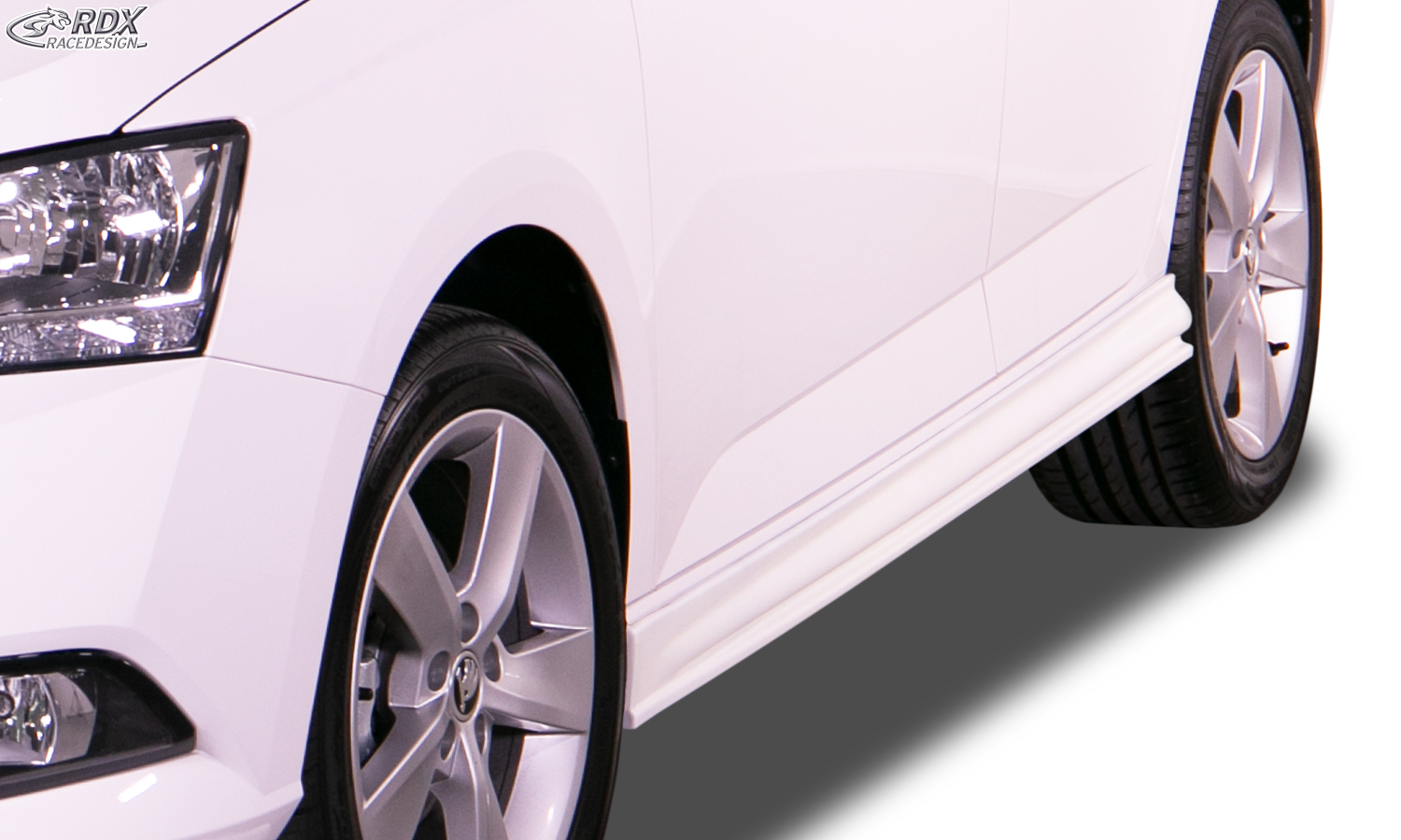 RDX Sideskirts for SKODA Fabia 3 (5J/NJ) "Edition"