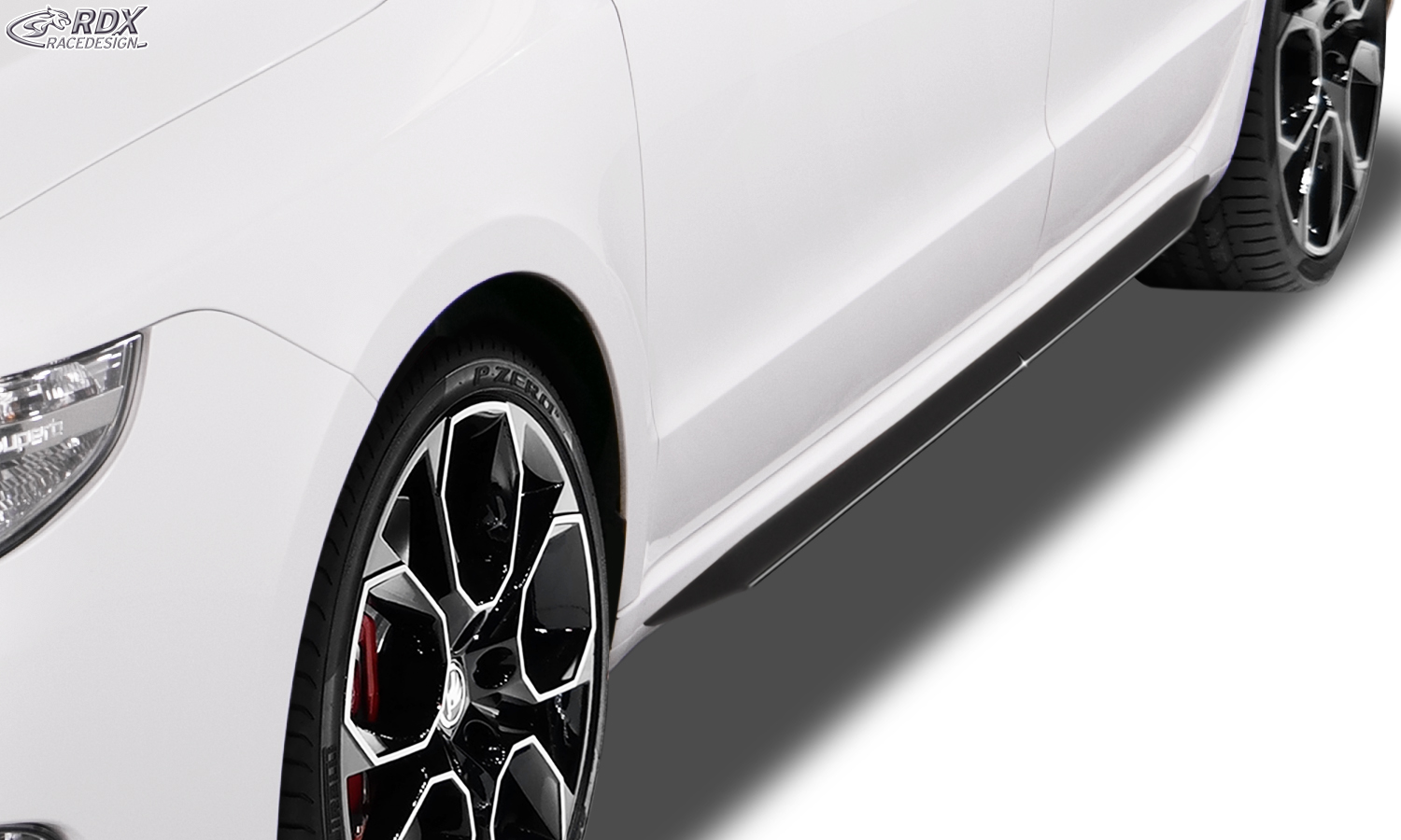 RDX Sideskirts for SKODA Superb 2 (3T) "Slim" - 4