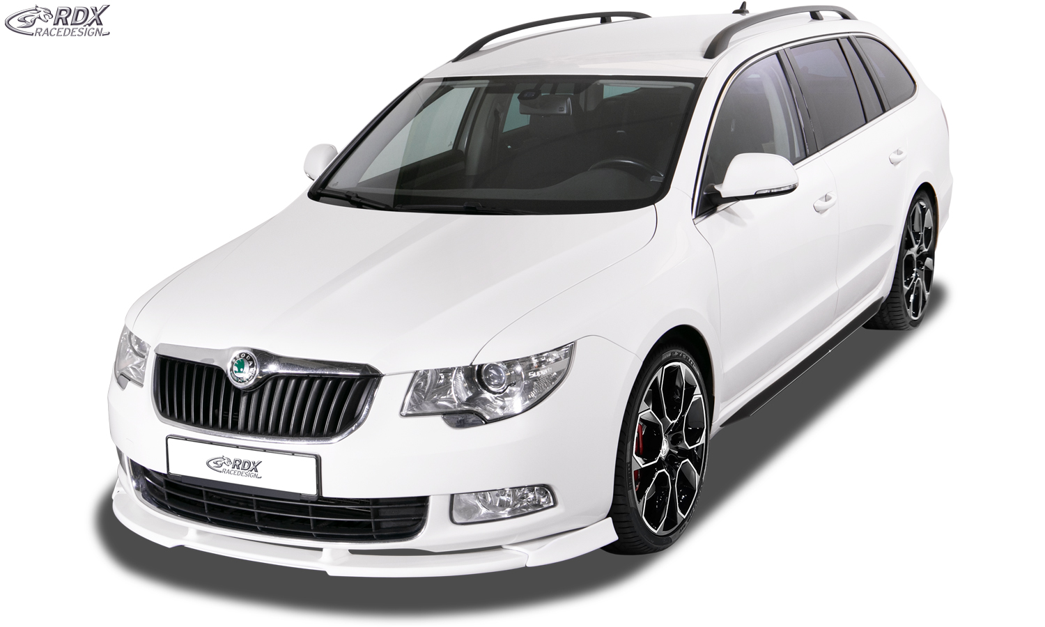 RDX Sideskirts for SKODA Superb 2 (3T) "Slim"
