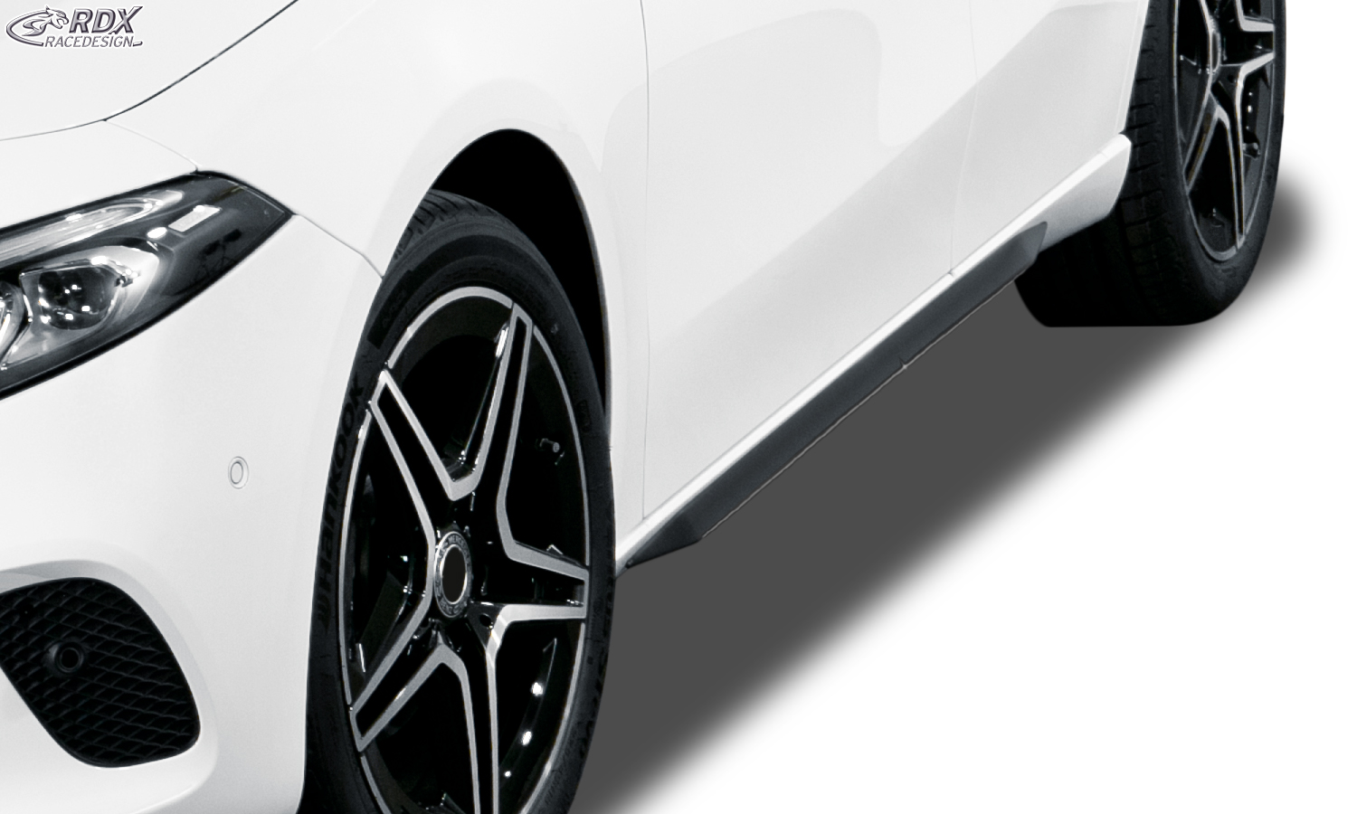 RDX Sideskirts for MERCEDES A-Class W177 / V177 "Slim" - 3