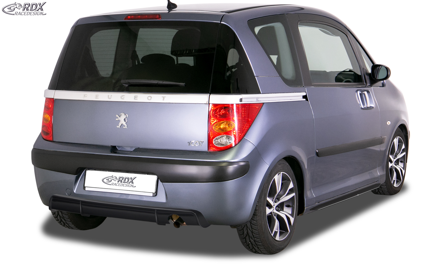 RDX Sideskirts for PEUGEOT 1007 "Slim" - 2