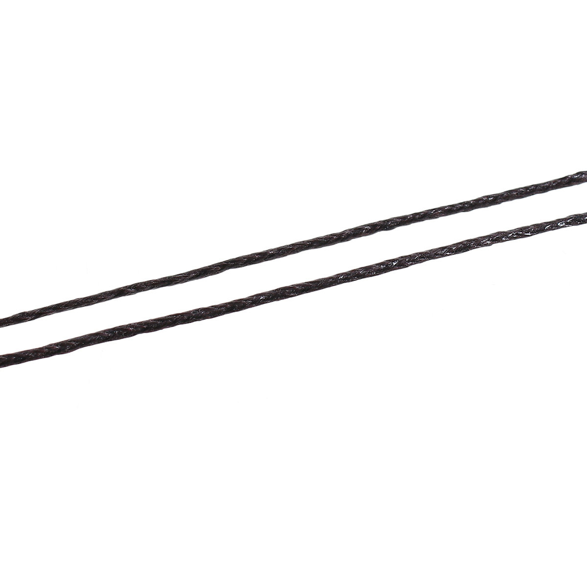 Waxed cotton,  brown, 1mm, role 100yards - 2