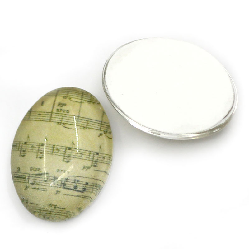 Cabochon/Camé i glas - Music 