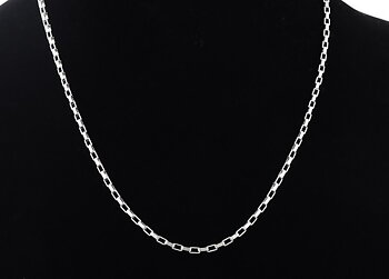 Necklace Stainless steel -    Chain 51cm