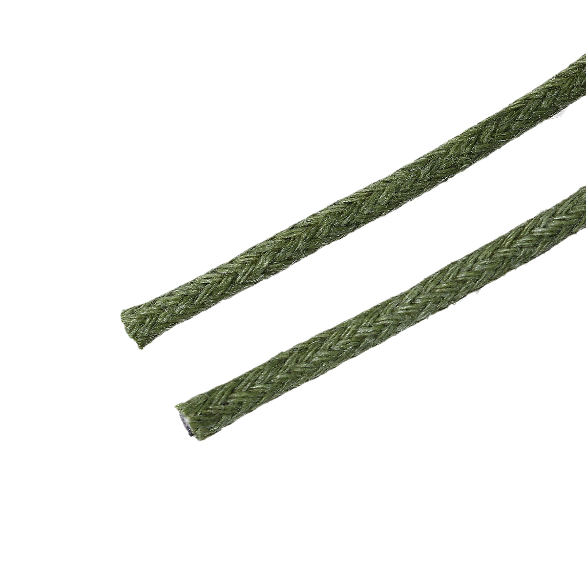 Waxed cotton,  Green, 1.5mm, role - 2
