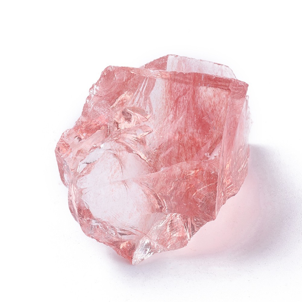 Semi Gemstone -  Cut Rose Quartz S - 2