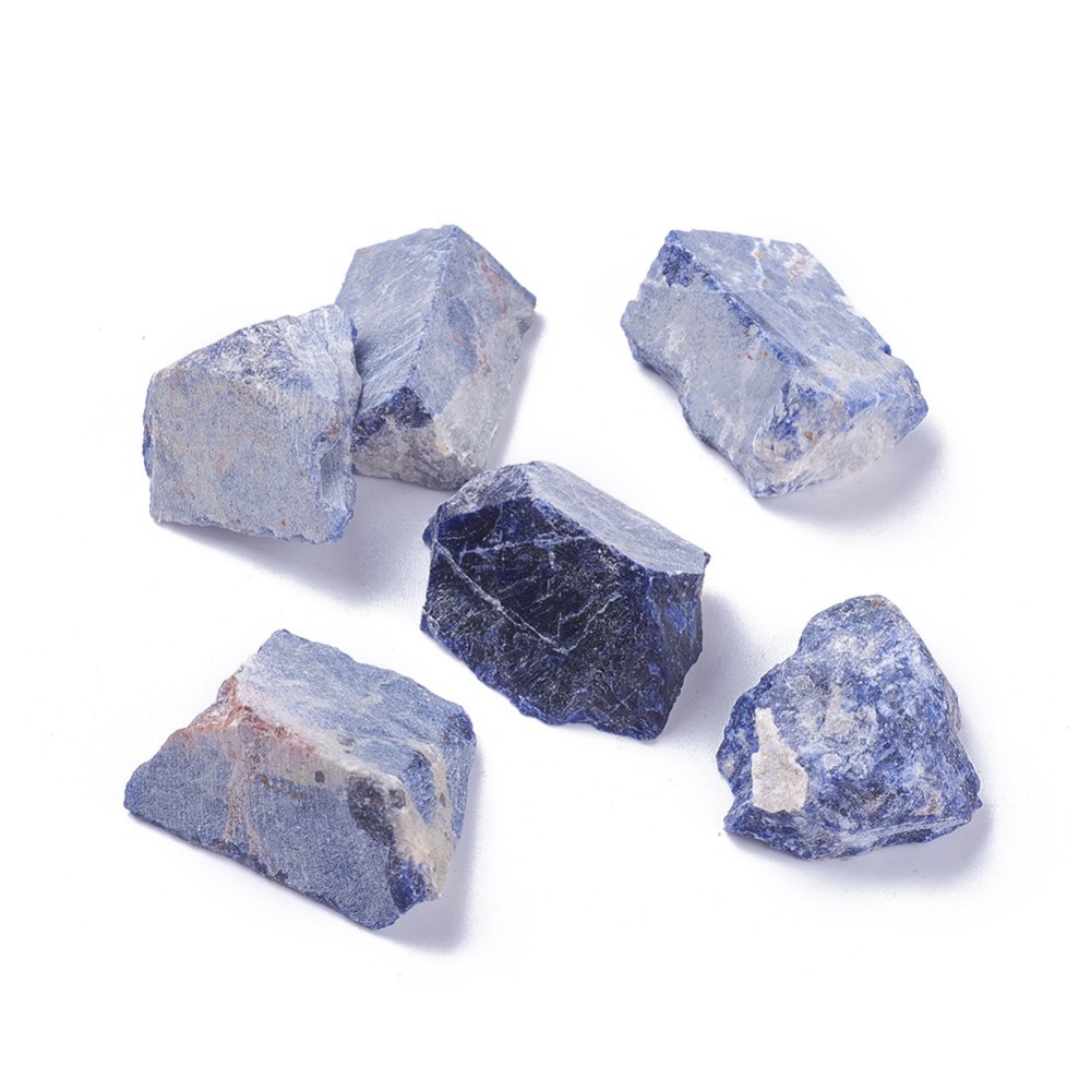 Semi Gemstone -  Cut Sodalite, M