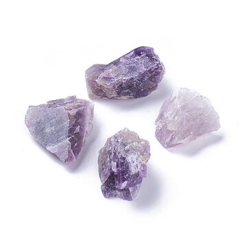 Semi Gemstone -  Cut Amethyst, M