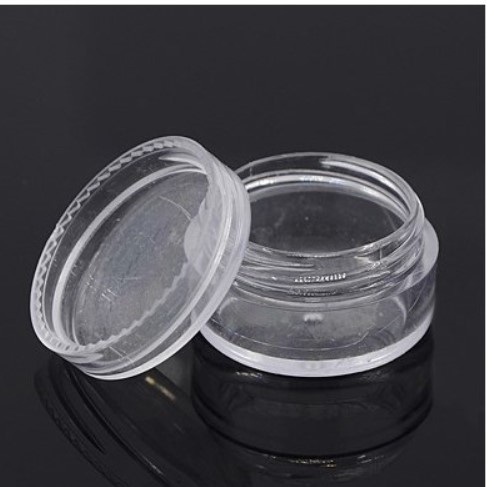 demo containers, plastic jars 30x16mm, 10pcs - 2