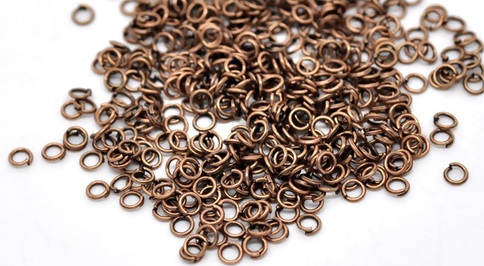 Jumprings,3mm Copper