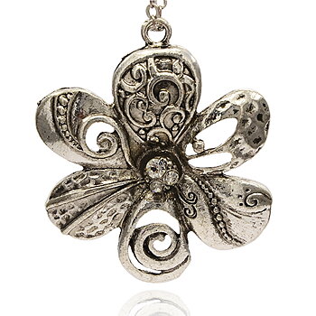 Large Luxury pendant - flower 57mm