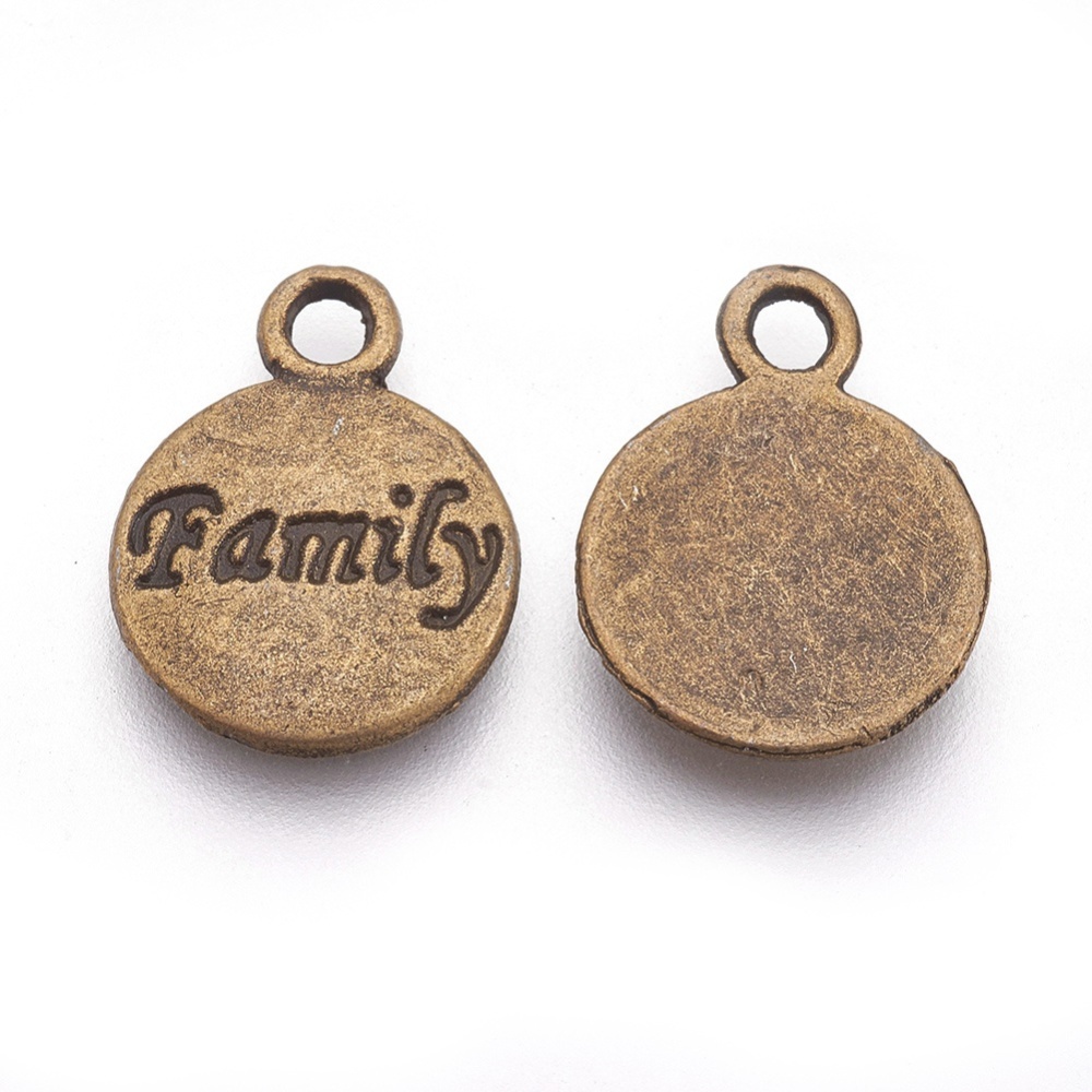 Charm bronze, "Family" - 2
