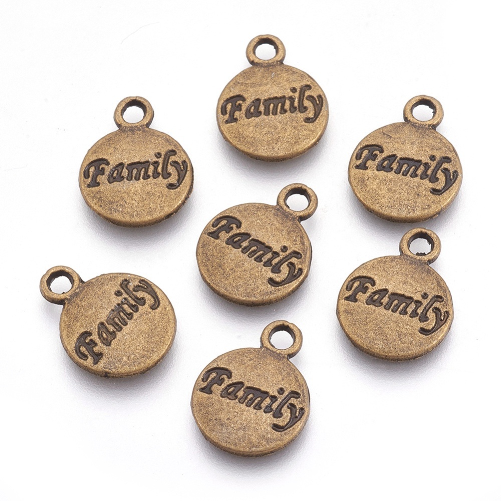 Charm bronze, "Family"