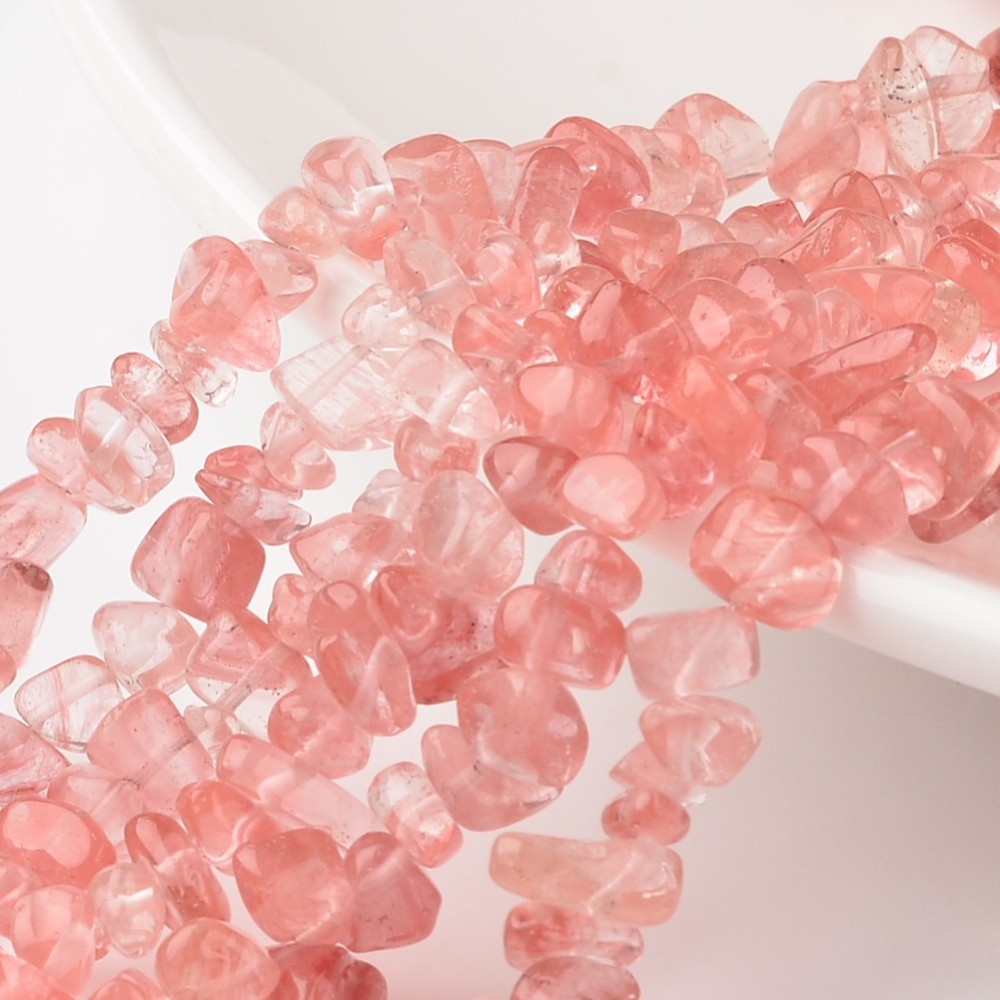 Halvädelsten - Cherry Quartz