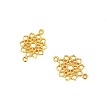 Charm  , mandala Gold flower